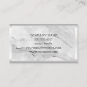 Carte De Visite Logo Bull et Ours | Graphique à barres stocks | Pi (Dos)