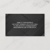 Carte De Visite Logo Car Gold | Services Auto (Dos)