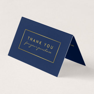 Carte De Visite Logo/Carte de remerciements d'image de l'effet d'h