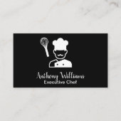 Carte De Visite Logo Chef et Whisk (Devant)