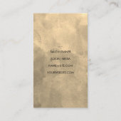 Carte De Visite Logo cheveux et ciseaux (Dos)