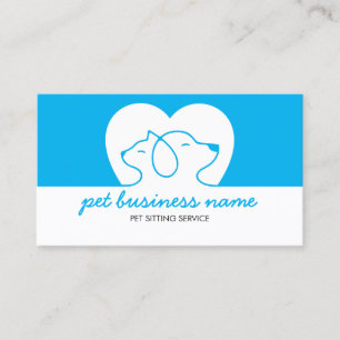 Carte De Visite Logo Chien Et Chat