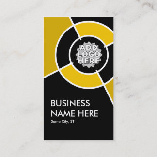 Carte De Visite logo cible orange