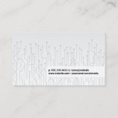 Carte De Visite Logo Circuity | Technologie | Microprocesseurs | I (Dos)