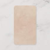 Carte De Visite Logo Coffee Chat Talk | Café Restaurant (Dos)