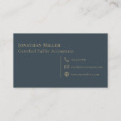 Carte De Visite Logo Compass simple (Devant)