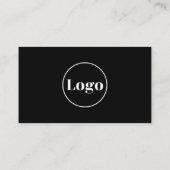 Carte De Visite Logo Connectez-vous avec nous ! Médias sociaux Qr (Dos)