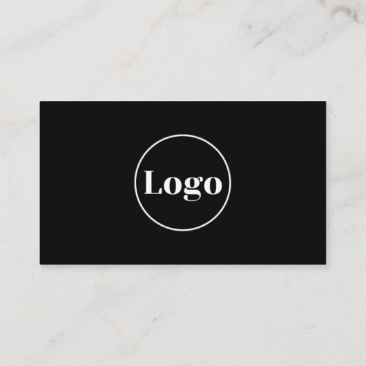 Carte De Visite Logo Connectez-vous avec nous ! Médias sociaux Qr (Dos)