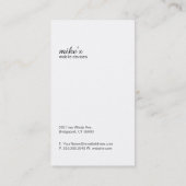 Carte De Visite Logo Corporate (cadet) (Dos)