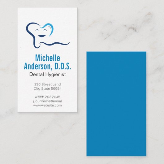 Carte De Visite Logo Creative Tooth (Devant / Derrière)