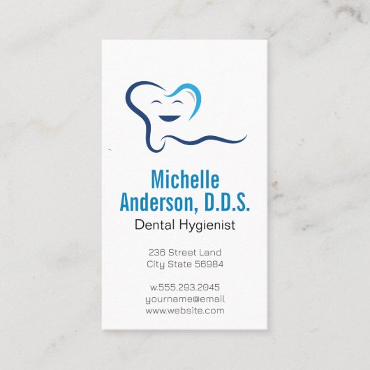 Carte De Visite Logo Creative Tooth (Devant)