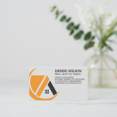 Carte De Visite Logo d'accueil (Debout devant)