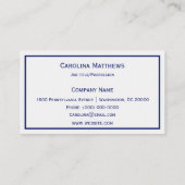 Carte De Visite Logo d'affaires Gold Mandala (Dos)