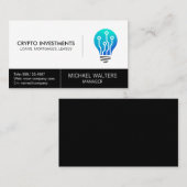 Carte De Visite Logo d'ampoule technique (Devant / Derrière)