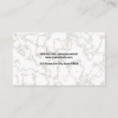 Carte De Visite Logo d'argenterie | Traiteur (Dos)