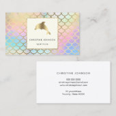 Carte De Visite logo dauphin (Devant / Derrière)