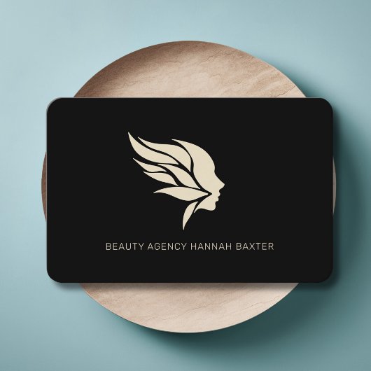 Carte De Visite Logo de beauté femme, Moderne, Salon,