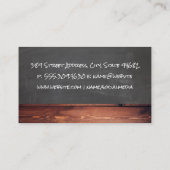 Carte De Visite Logo de bétail | Steak (Dos)