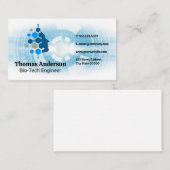 Carte De Visite Logo de Bio Tech | Ingénieur (Devant / Derrière)