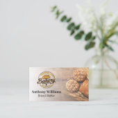 Carte De Visite Logo de boulangerie | pains (Debout devant)