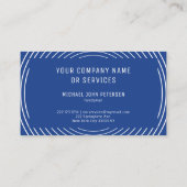 Carte De Visite Logo de bricolage de réparation de construction mo (Dos)