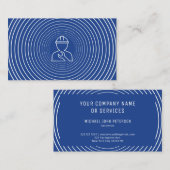 Carte De Visite Logo de bricolage de réparation de construction mo (Devant / Derrière)