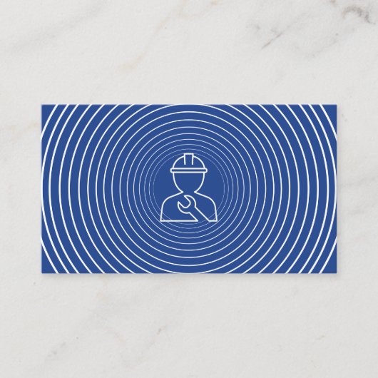 Carte De Visite Logo de bricolage de réparation de construction mo (Devant)