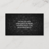 Carte De Visite Logo de bulle de discussion | Corp (Dos)
