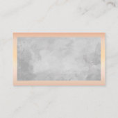 Carte De Visite Logo de chat de chien | Protection des animaux (Dos)