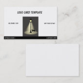 Carte De Visite Logo de chat léger de rue (Devant / Derrière)