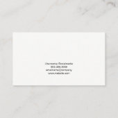 Carte De Visite Logo de circuits technologiques (Dos)