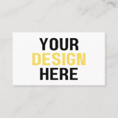 Carte De Visite Logo de conception personnalisée Imprimez votre pr (Devant)