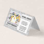 Carte De Visite Logo de construction à domicile | Construction (Devant)