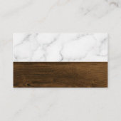 Carte De Visite Logo de construction | Carpentry Handyman (Dos)