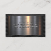 Carte De Visite Logo de construction de l'équipement de casque | M (Dos)