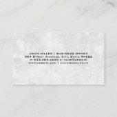 Carte De Visite Logo de construction outils de marteau scié (Dos)