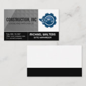 Carte De Visite Logo de construction | Prospère de propriété Ca (Devant / Derrière)