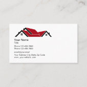 Carte De Visite Logo de couverture professionnelle (Devant)