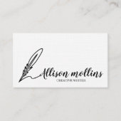 Carte De Visite Logo de création moderne (Devant)