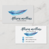 Carte De Visite Logo de création moderne (Devant / Derrière)