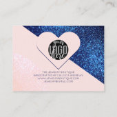 Carte De Visite Logo de Customer Thank You (Dos)