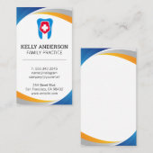 Carte De Visite Logo de dentiste | Soins de santé  (Devant / Derrière)