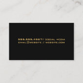 Carte De Visite Logo de Home Architect (Dos)