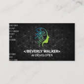 Carte De Visite Logo de Human Tech (Devant)