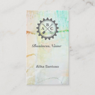 Carte De Visite Logo de jardinage 3