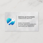 Carte De Visite Logo de la clé dentaire (Devant)