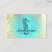 Carte De Visite logo de la fausse parties scintillant (Devant)