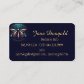 Carte De Visite Logo de la luciole de la foudre Personnalisé Profe (Devant)