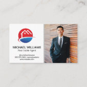 Carte De Visite Logo de la maison | Business Man (Devant)