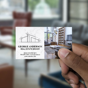 Carte De Visite Logo de la maison d'architectes   Intérieur